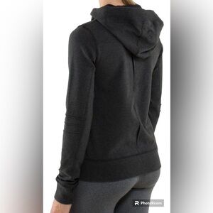 Lululemon Bliss Break Hoodie - Heathered Black / Black